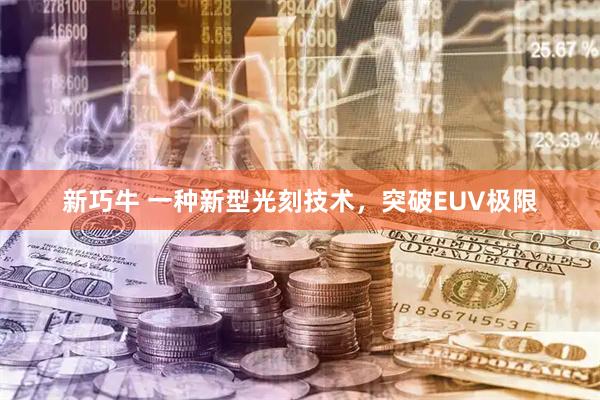 新巧牛 一种新型光刻技术，突破EUV极限