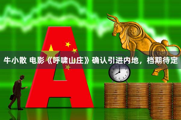 牛小散 电影《呼啸山庄》确认引进内地，档期待定