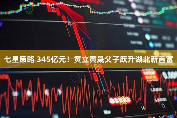 七星策略 345亿元！黄立黄晟父子跃升湖北新首富